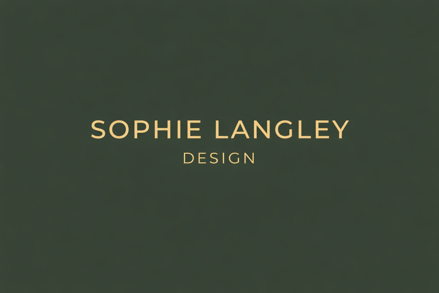 Sophie Langley Design Logo